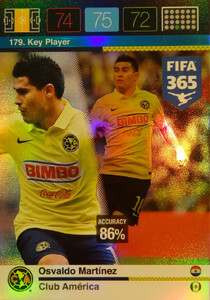 2016 FIFA 365 KEY PLAYER Osvaldo Martinez  #179