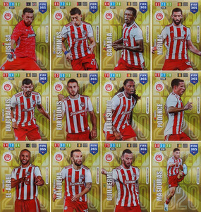 2020 FIFA 365 LIMITED EDITION OLYMPIACOS -  SET 12 KART KOMPLET
