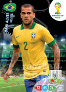 WORLD CUP BRASIL 2014 TEAM MATE Dani Alves #48