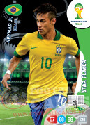 WORLD CUP BRASIL 2014 STAR PLAYER Neymar Jr. #60