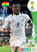 WORLD CUP BRASIL 2014 STAR PLAYER Asamoah Gyan #176