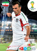 WORLD CUP BRASIL 2014 TEAM MATE Jalal Hosseini #203