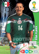 WORLD CUP BRASIL 2014 STAR PLAYER Javier Hernández #249