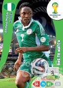 WORLD CUP BRASIL 2014 ONE TO WATCH Ahmed Musa #266