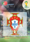 WORLD CUP BRASIL 2014 CLUB BADGE LOGO Portugalia #268
