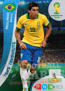 WORLD CUP BRASIL 2014 FAN'S FAVOURITE Paulinho #329