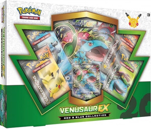Pokemon TCG 20th Anniversary Red and Blue Collection: Venusaur-EX