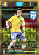 FIFA 365 2016 Panini Adrenalyn XL LIMITED Coutinho
