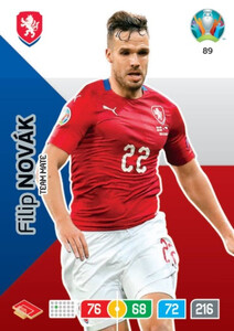 EURO 2020 TEAM MATE Filip Novak #89