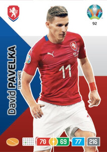 EURO 2020 TEAM MATE David Pavelka #92