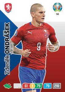 EURO 2020 TEAM MATE Zdenek Ondrasek #98