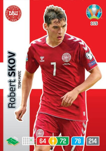 EURO 2020 TEAM MATE Robert Skov #115