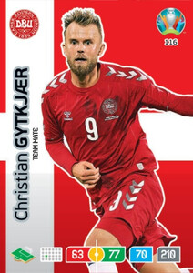 EURO 2020 TEAM MATE Christian GytkJaer #116