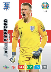 EURO 2020 TEAM MATE Jordan Pickford #119
