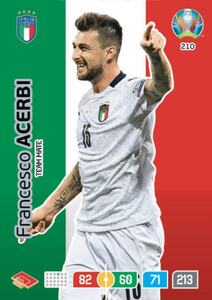 EURO 2020 TEAM MATE Francesco Acerbi #210