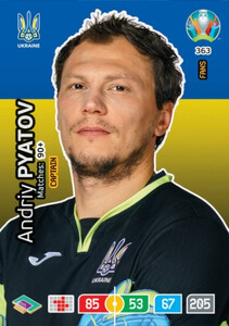 EURO 2020 FANS - CAPTAIN Andrij Pjatov #363