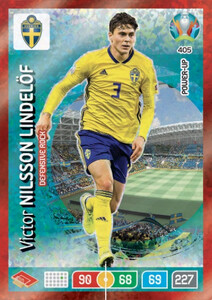 EURO 2020 POWER UP - DEFENSIVE ROCK Victor Nilsson Lindelof #405