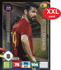 ROAD TO RUSSIA 2018 LIMITED XXL Diego Costa