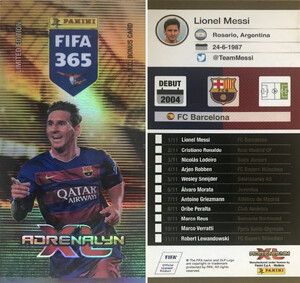 FIFA 365 LIMITED XXL slim Messi