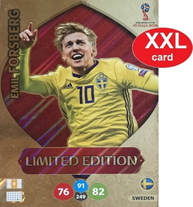 WORLD CUP RUSSIA 2018 LIMITED XXL Forsberg