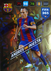 2018 FIFA 365 LIMITED EDITION Andres Iniesta 