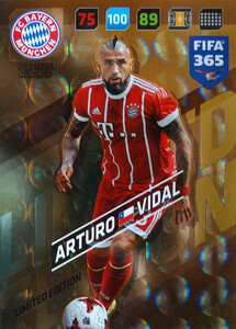 2018 FIFA 365 LIMITED EDITION  Arturo Vidal