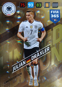 2018 FIFA 365 LIMITED EDITION Julian Draxler