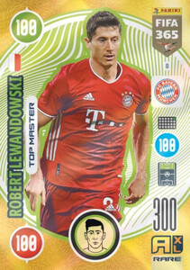 2021 FIFA 365 RARE TOP MASTER Robert Lewandowski #8