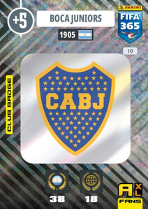 2021 FIFA 365 Logo Boca Juniors #10
