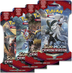 Pokemon TCG Sun & Moon Crimson Invasion Booster Pack
