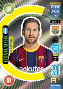 UPDATE FIFA 365 2021 STAR CAPTAIN Lionel Messi UE 113