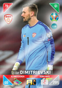2021 Kick Off EURO 2020 - TEAM MATE Stole Dimitrievski 118