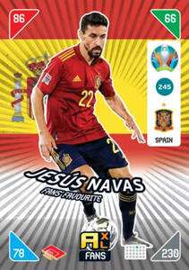 2021 Kick Off EURO 2020 - FANS' FAVOURITE Jesus Navas 245