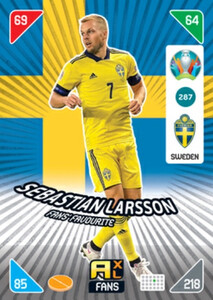 2021 Kick Off EURO 2020 - FANS' FAVOURITE Sebastian Larsson 287