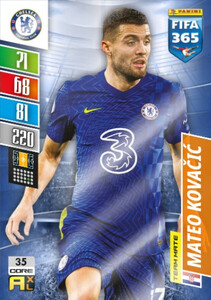 2022 FIFA 365 Chelsea TEAM MATE Mateo Kovačić #35