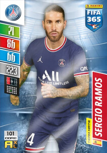 2022 FIFA 365 Paris Saint-Germain TEAM MATE Sergio Ramos #101
