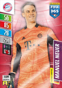 2022 FIFA 365 FC Bayern Munchen TEAM MATE Manuel Neuer #109