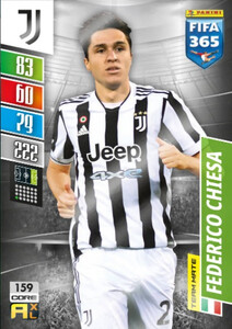 2022 FIFA 365 Juventus TEAM MATE Federico Chiesa #159