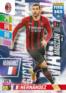 2022 FIFA 365 AC Milan POWER Theo Hernández #279