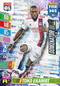 2022 FIFA 365 Olympique Lyonnais POWER Karl Toko Ekambi #294