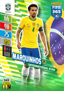 2022 FIFA 365 Brazil FANS Marquinhos #345