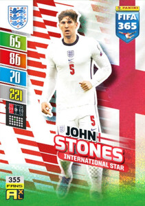 2022 FIFA 365 England FANS John Stones #355