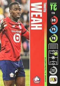 Top Class 2022 LOSC Lille TEAM MATE Timothy Weah #116