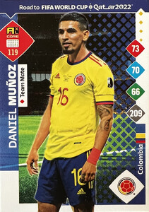 Road To FIFA World Cup Qatar 2022 Colombia TEAM MATE Muñoz #119