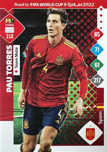 Road To FIFA World Cup Qatar 2022 Spain TEAM MATE Torres #318