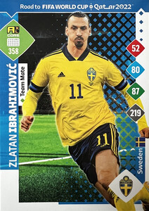 Road To FIFA World Cup Qatar 2022 Sweden TEAM MATE Ibrahimović #358