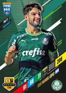 2024 FIFA 365 Palmeiras TEAM MATE López #PAL 17
