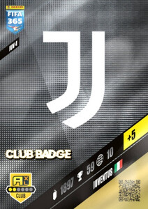 2024 FIFA 365 LOGO CLUB BADGE Juventus #JUV 4