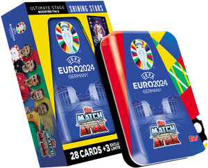 Official cards Topps EURO 2024 Mini Tin Shining Stars