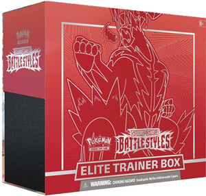 Pokemon TCG: Battle Styles Elite Trainer Box (Single Strike Urshifu)